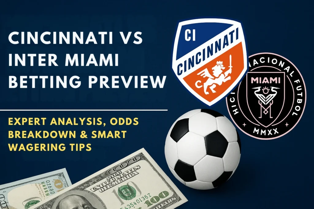 Cincinnati vs Inter Miami Betting Preview: Expert Analysis, Odds Breakdown & Smart Wagering Tips