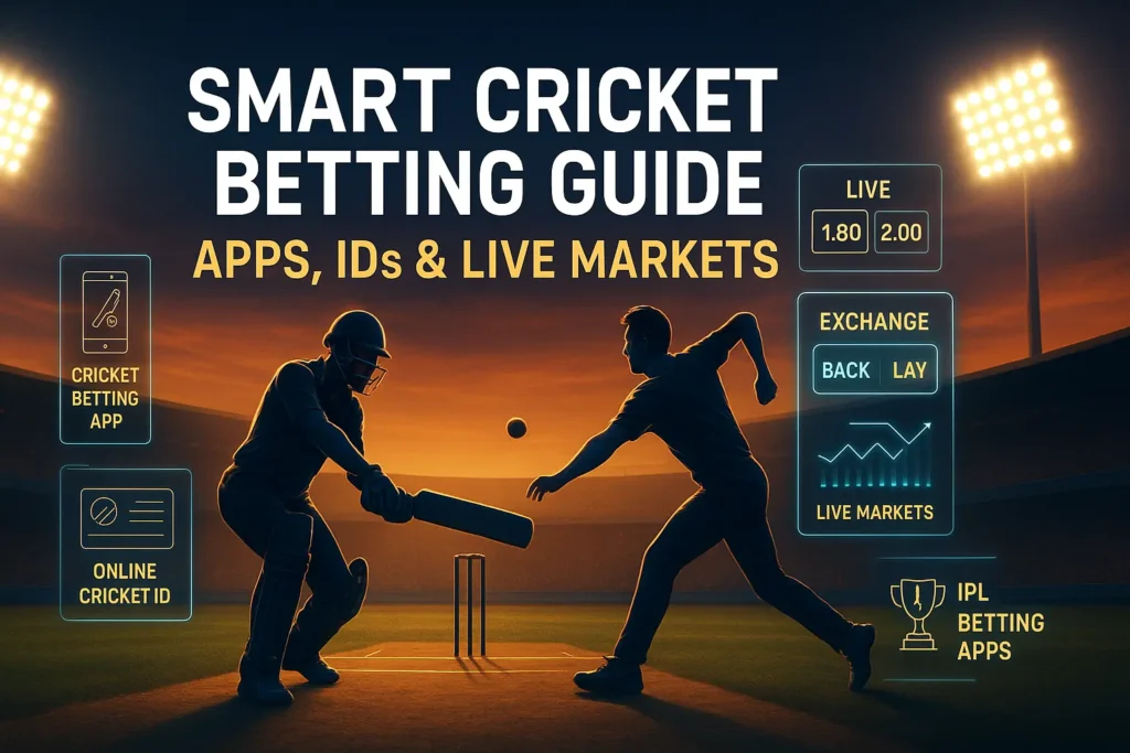 Follow On In Test: Ultimate Cricket Betting Guide Using Apps, IDs, Exchanges and Live Markets