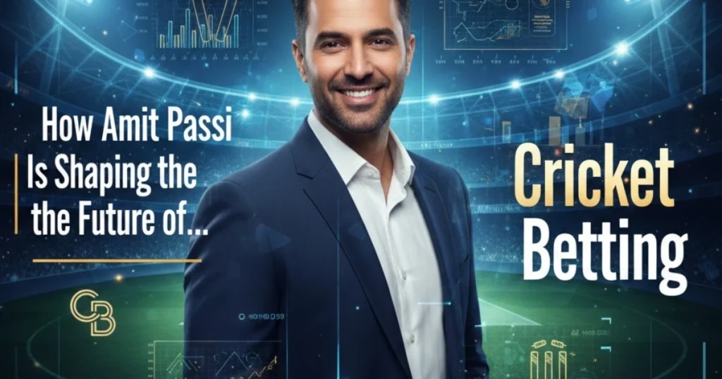 How Amit Passi Is Shaping the Future of Cricket Betting