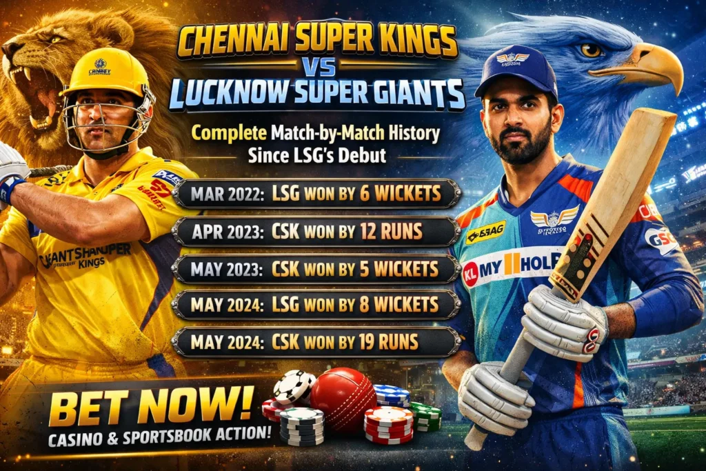 chennai super kings vs lucknow super giants timeline