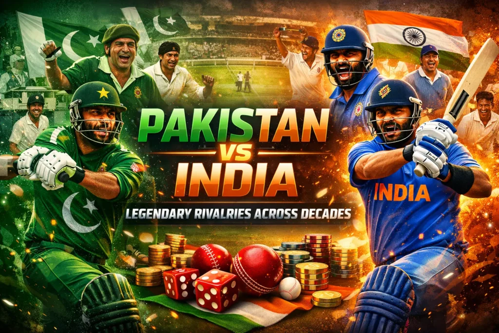 pakistan national cricket team vs india national cricket team timeline