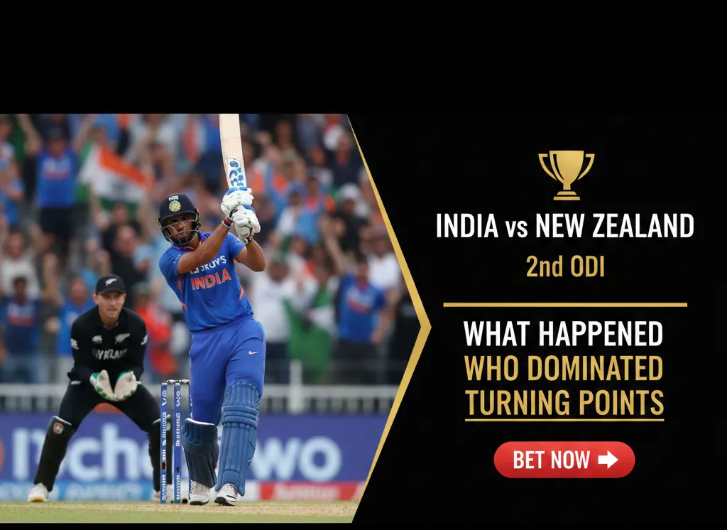 India vs New Zealand 2nd ODI