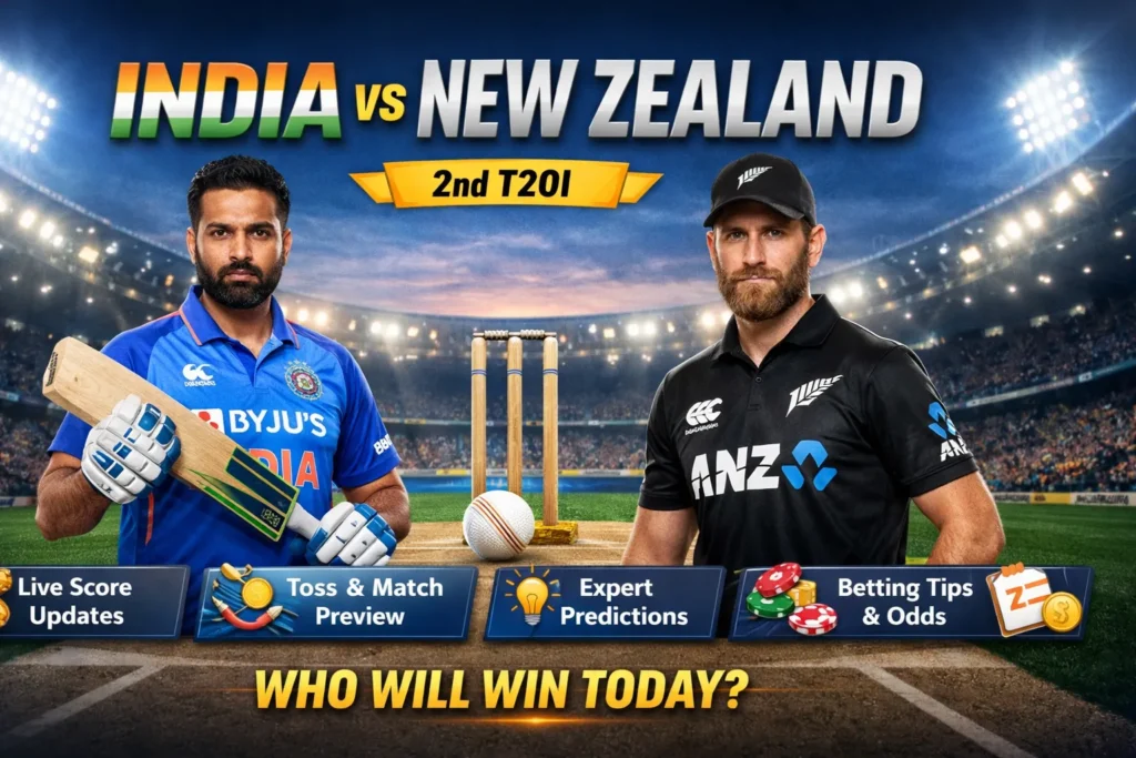 India vs New Zealand (2nd T20I)