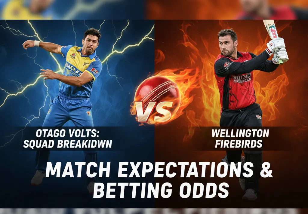 Otago Volts vs Wellington Firebirds