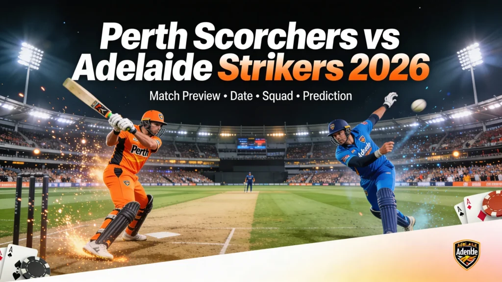 Perth Scorchers vs Adelaide Strikers