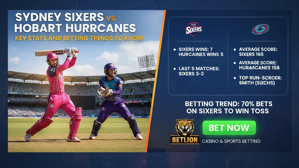 Sydney Sixers vs Hobart Hurricanes