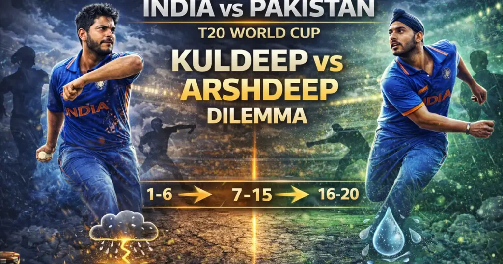 India vs Pakistan T20 World Cup: Kuldeep vs Arshdeep Selection Dilemma