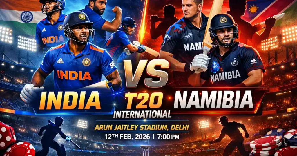 India vs Namibia T20I: India’s Game Plan – Attack Early or Bat Deep?